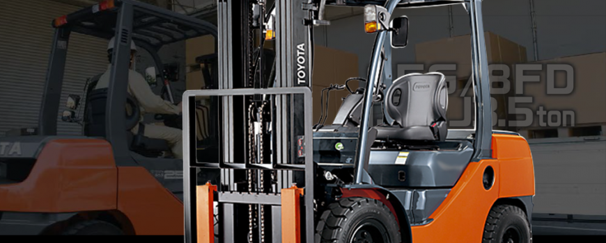 Toyota Forklift Kap. 1 - 3.5j ton