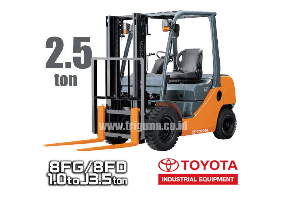 Forklift Toyota 2.5 ton