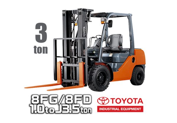 Forklift Diesel Toyota 3 ton