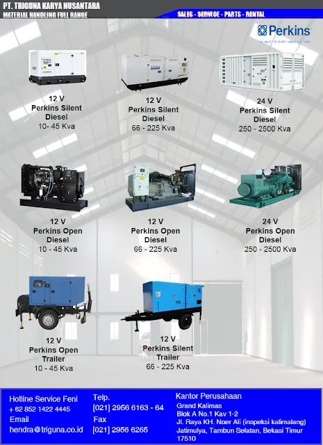 Jual Genset Perkins