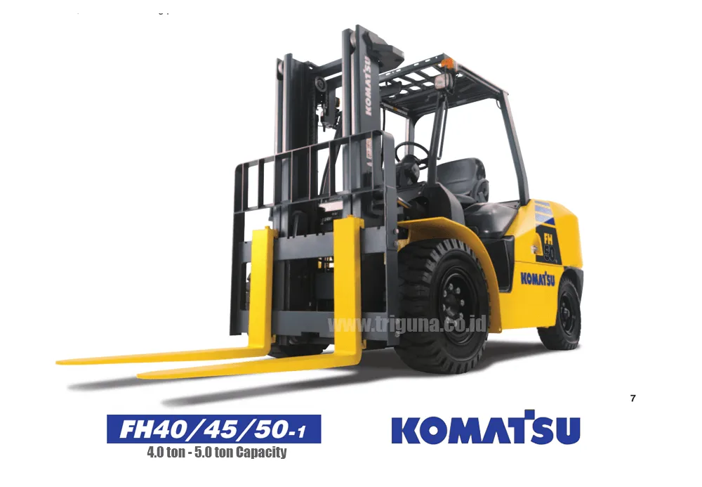 Forklift Komatsu 5 ton - Gambar 2