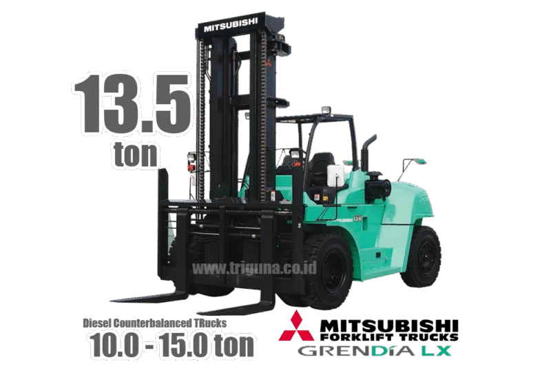Forklift Mitsubishi 13.5 ton