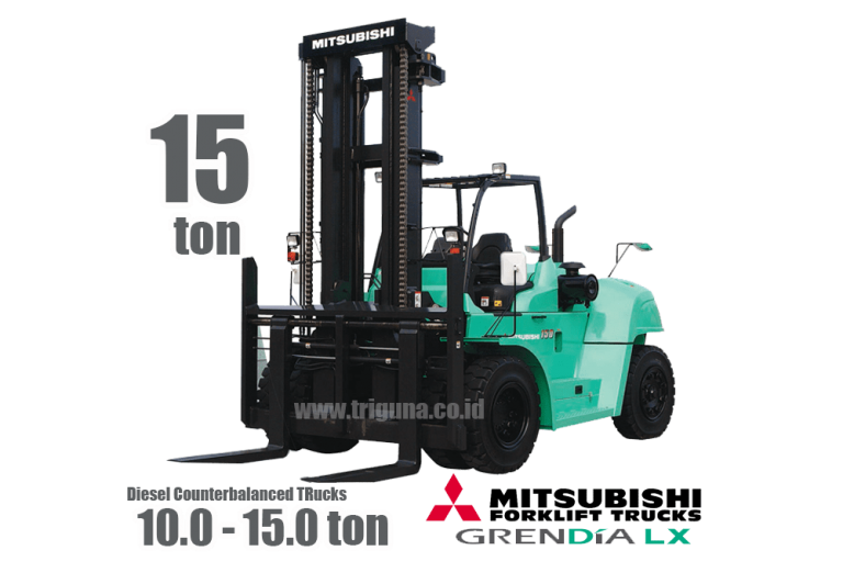 Jual Forklift Mitsubishi 15 Ton - PT. Triguna Karya Nusantara