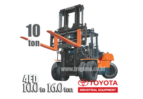 fORKLIFT TOYTA 10 TON