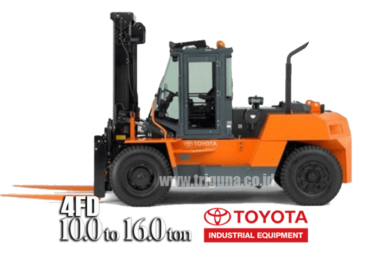 Jual Forklift Toyota 10 ton - Toyota 4FD100 | PT. Triguna Karya Nusantara