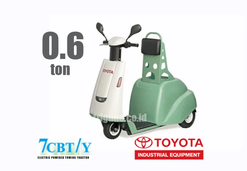 Towing Tractor Battery 0.6 ton Toyota 7CBTY06
