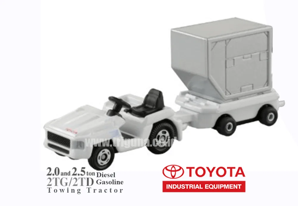Towing Tractor 2.5 ton Toyota 25TD/TG - Gambar 2