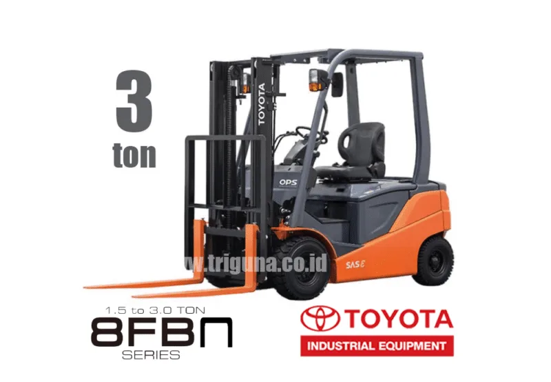 Forklift Battery 3 ton Toyota 8FBN30