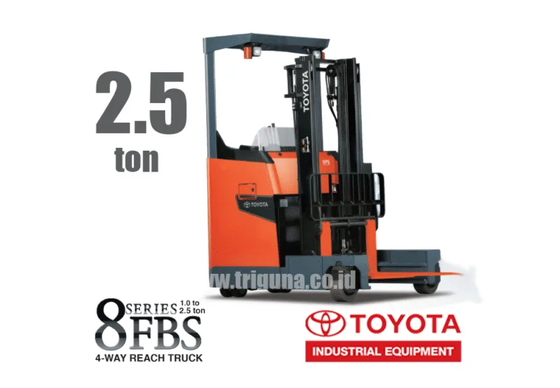 Reach Truck 2.5 ton TOYOTA 8FBS25