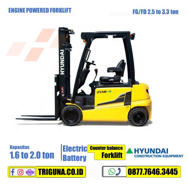 Forklift Hyundai Electric 16-20 Ton