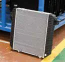 Aluminum radiator with superb protection against heat