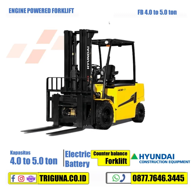 Forklift Hyundai 5 Ton Electric