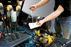 Quick and easy engine oil check