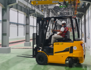 Operator Forklift Hyundai