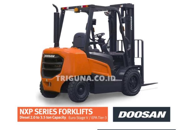 Forklidt Doosan Diesel NXP Series belakang