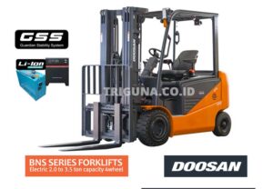 Forklift Doosan Electric 2 - 3.5 BNS Series B20,25,30,35NS!