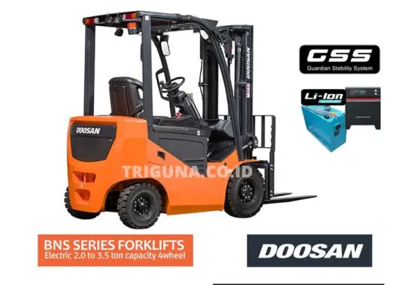 Forklift Doosan electric Series BNS back