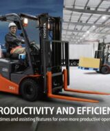 Toyota 8FB Forklift Elektrik 1.5-3.0 Ton