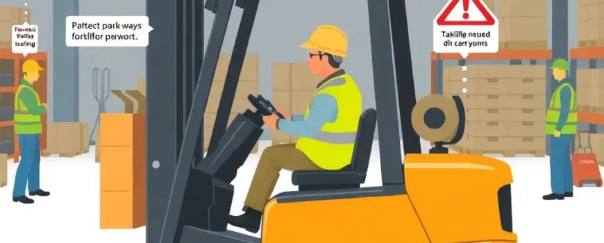 Forklift dan Keselamatan Kerja: Praktik Terbaik untuk Menghindari Kecelakaan