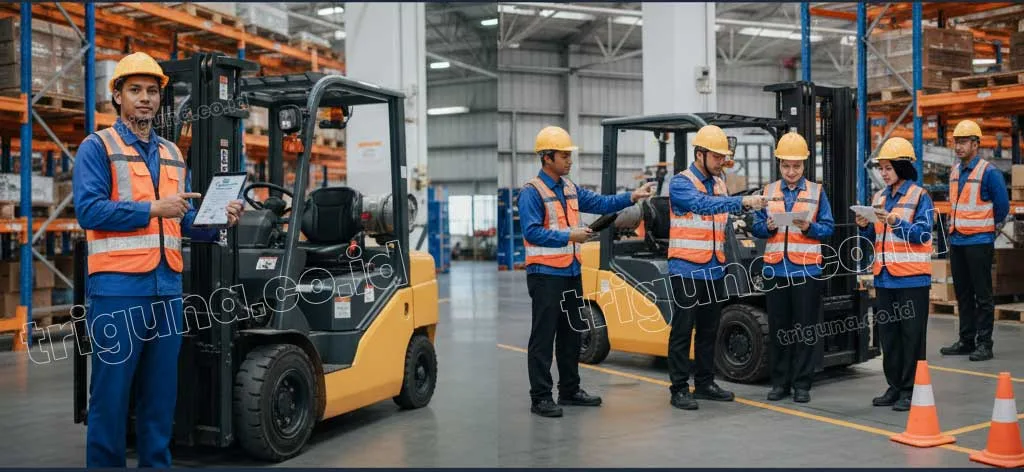 Mengenal Sertifikasi dan Pelatihan Operator Forklift di Indonesia