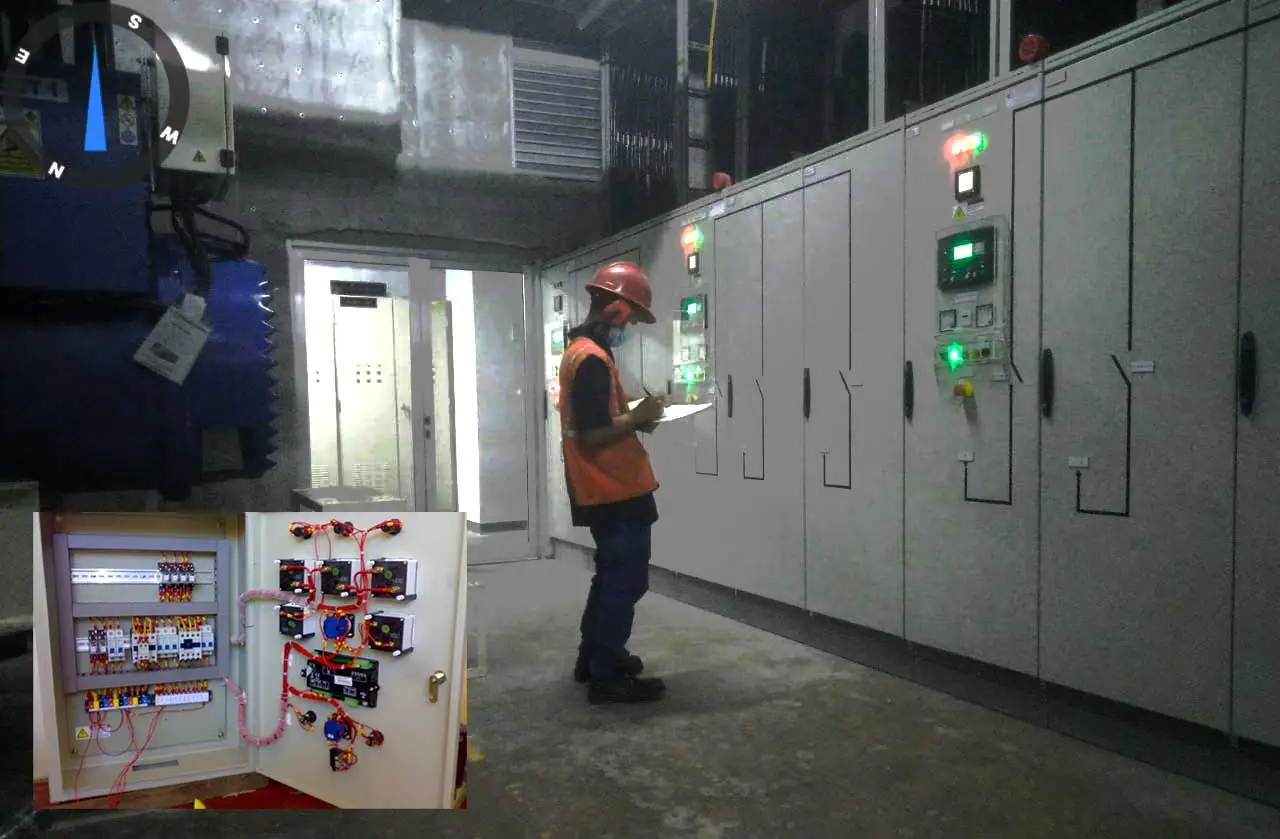 Instalasi Panel ATS-AMF Genset Profesional