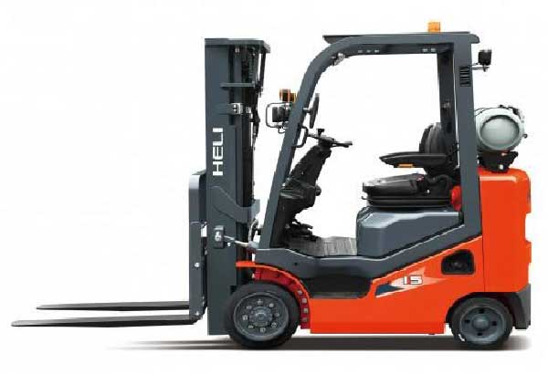 Forklift Heli 1.5 ton LPG
