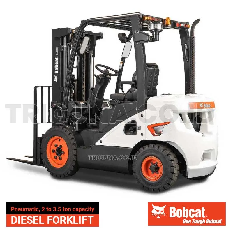 Forklift Bobcat Diesel 2 - 3.5 Ton