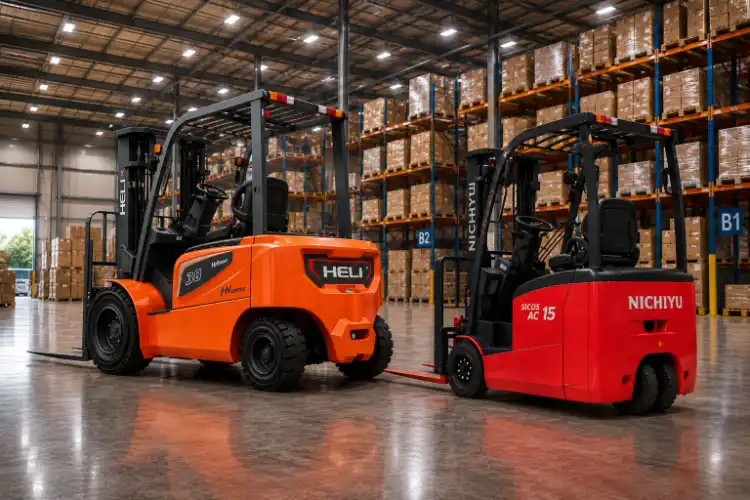 Rental Forklift Baterai Counterbalance